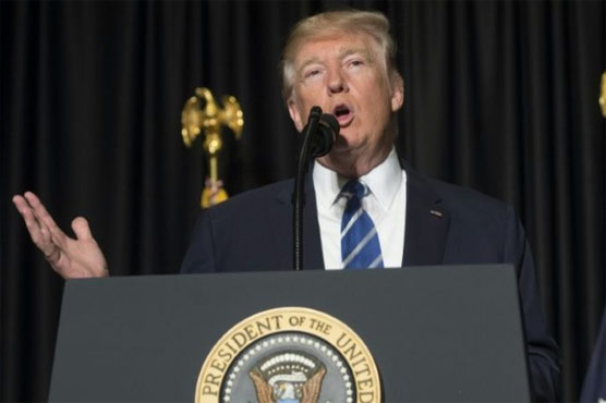 Trump defends immigration order, says courts 'so political'