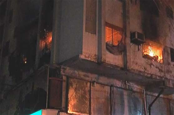 Karachi: Fire damages PPP leader house