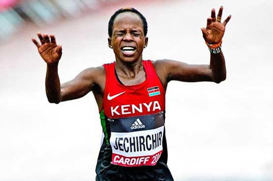 Kenya's Jepchirchir breaks half marathon world record