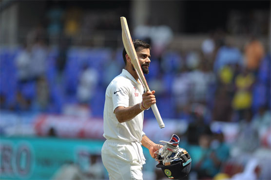 Kohli double ton leads India's Hyderabad run feast
