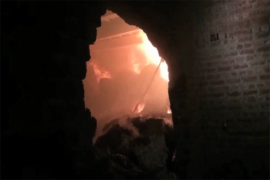 Pattoki: Fire at cotton factory causes huge loss