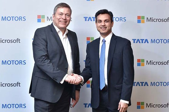 India's Tata Motors, Microsoft ink technology collaboration deal