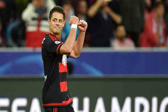 Chicharito scores twice in Leverkusen victory