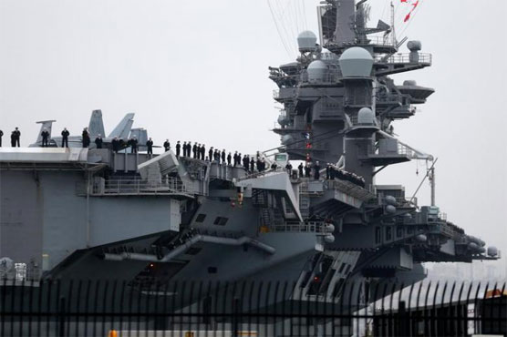 US carrier group patrols in tense South China Sea