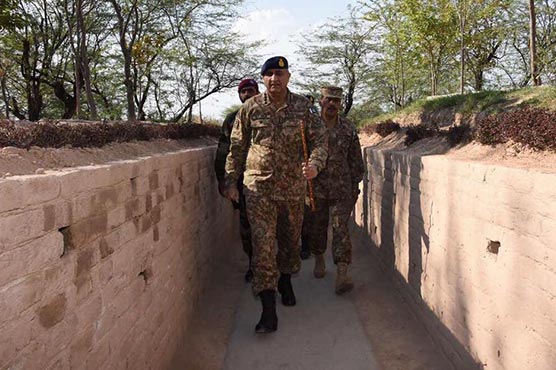 Indian aggression at LoC aims to scuttle Pakistan's counter-terror efforts: COAS