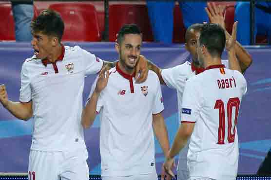 Sevilla beat Leicester 2-1 in Champions League