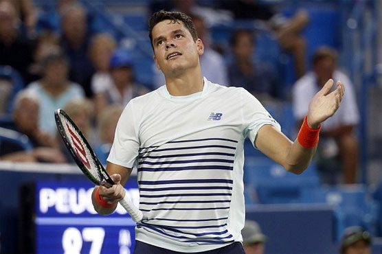 Tennis: Raonic downs del Potro to book title clash with Sock
