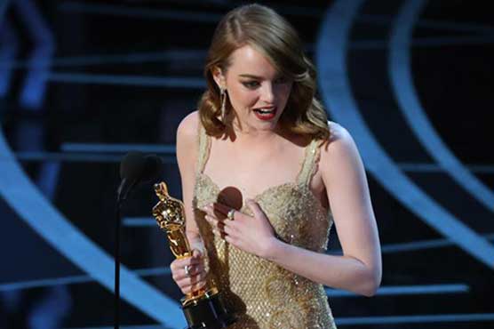 Emma Stone wins best actress Oscar for 'La La Land' 