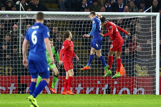 Football: Vardy lifts Leicester to post-Ranieri win