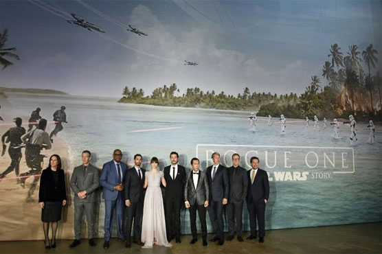 The force stays with 'Rogue One' for a third straight week