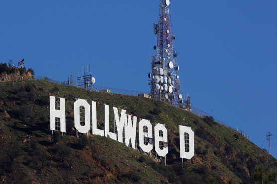 Pranksters change iconic Hollywood sign to 'Hollyweed'