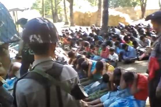 Policeman accused of brutalising Rohingya Muslims arrested