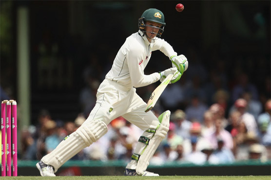 Australia 454-4 at lunch on day two against Pakistan 