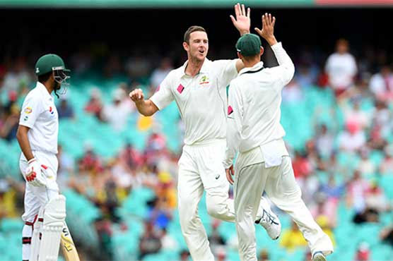 Pakistan 16-2, trail Australia by 522 at tea
