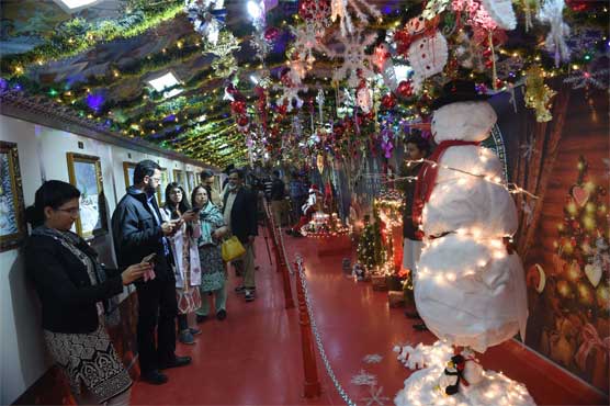 Christmas train reaches Faisalabad from Karachi
