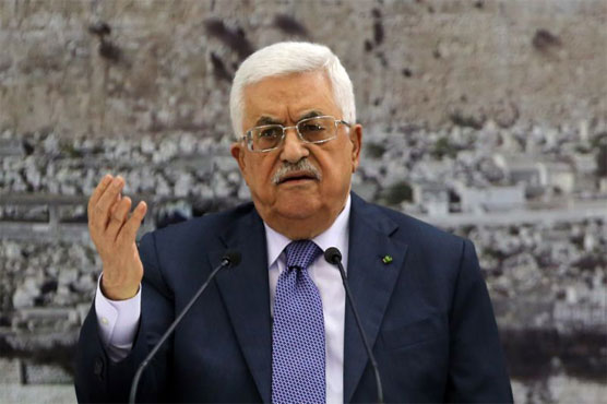 Abbas urges Trump to drop embassy move pledge