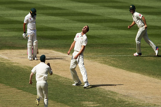 Pakistan 128-5 at lunch, trail Australia by 336