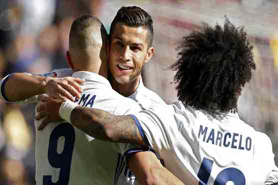 Ronaldo scores first goal of 2017 as Real Madrid win 5-0