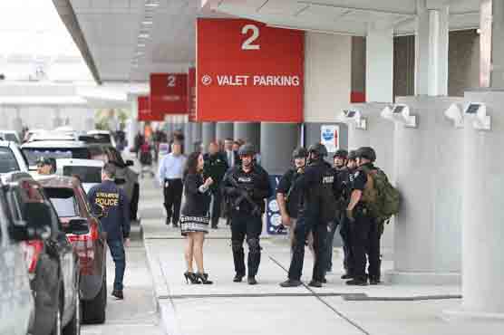 US officials not ruling out terrorism in airport shooting