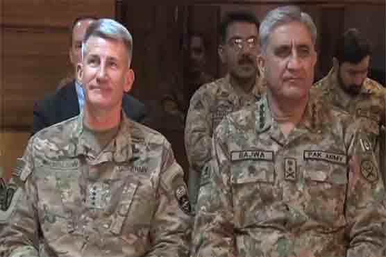 General Nicholson calls on army chief in GHQ