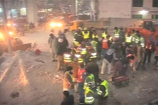 CCTV footage of Multan plaza collapse surfaces