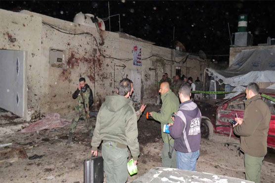 Suicide bomber kills at least eight in Damascus: monitor