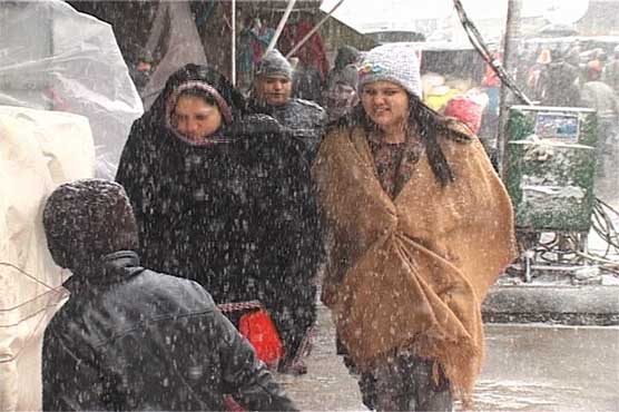 Met department forecasts rain, snow to continue till Wednesday
