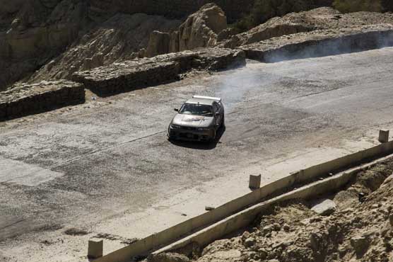 Daham captures beauty of Balochistan through his drifting skills