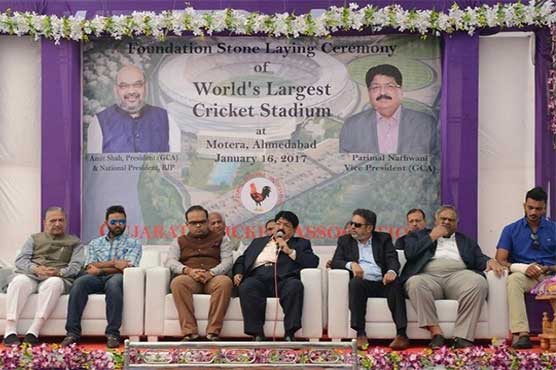 India starts building world's biggest cricket stadium