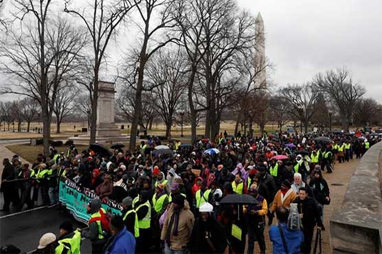 Anti-Trump protesters set to flood Washington