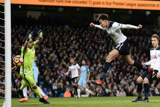 Football: Spurs fightback thwarts Guardiola's Man City