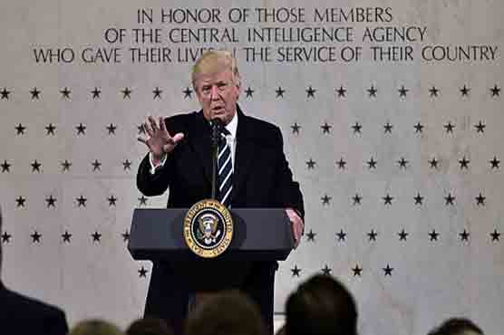 Trump to CIA: "I am with you 1,000 percent"