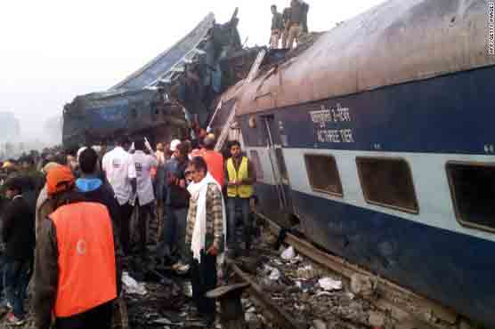 At least 23 killed, scores injured as Indian train derails