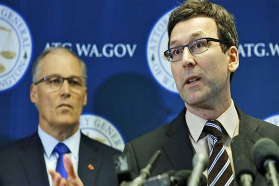 US state of Washington files suit against Trump's travel ban