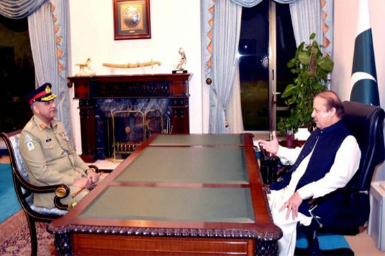 Army Chief meets PM Nawaz in Islamabad