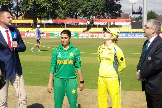 Women's World Cup: Australia win toss, opt to bat against Pakistan