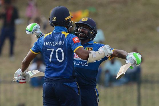 Dickwella, Gunathilaka give Sri Lanka big win