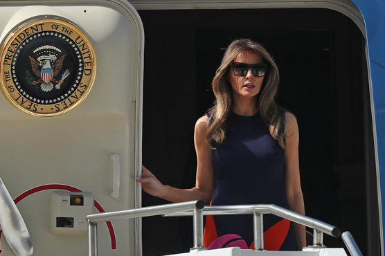 Melania Trump stuck at residence over anti-G20 protests
