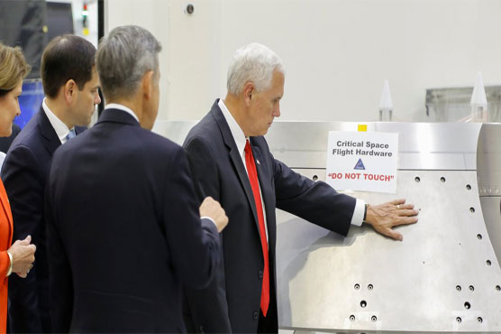 US VP Pence's hands-on NASA gaffe goes viral