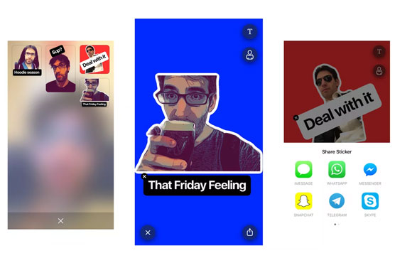 Turn selfies into stickers with Prisma's new app 'Sticky AI'