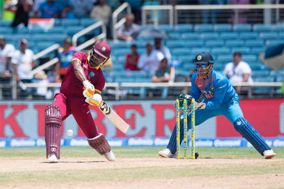 Lewis ton carries Windies to thumping win over India