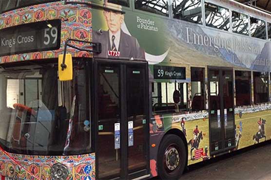 Pakistan High Commission London's bus wrapping initiative earns wide appreciation