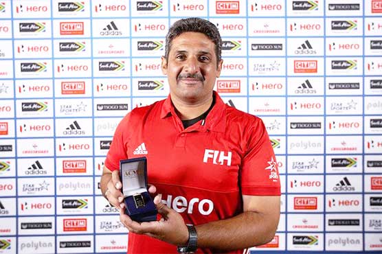 Haider Rasool becomes first Pakistani hockey umpire to supervise 100 matches