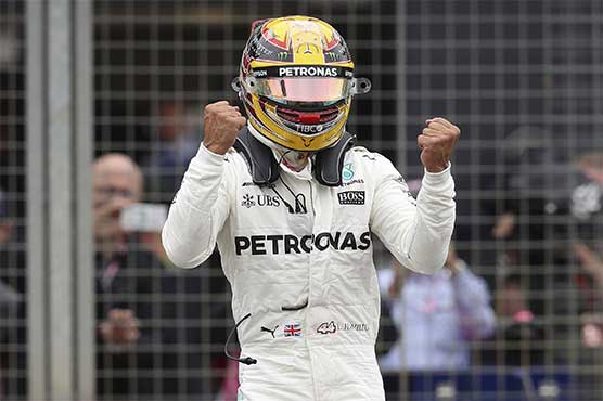 Formula One: Hamilton motors to record-tying British GP pole