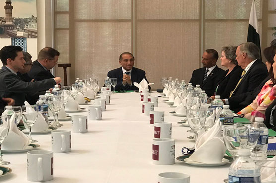 Washington: PABA delegation meets Aizaz Chaudhry