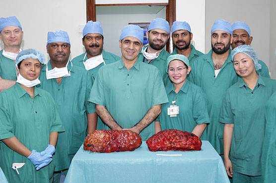 Dubai hospital sets record for removing world's largest kidney