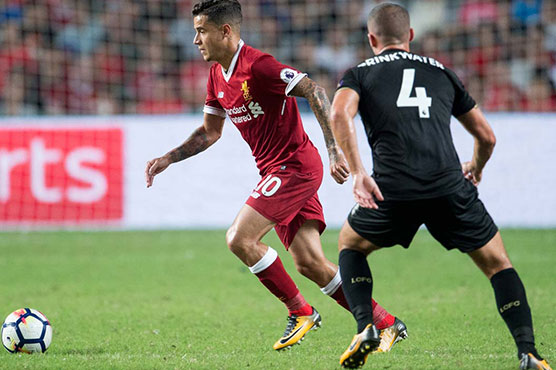 Coutinho stunner gives Liverpool Hong Kong win