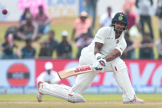 Dhawan stars as India reach 282-2 at tea in S. Lanka Test