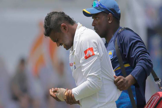 Sri Lanka's Gunaratne out of India Test series