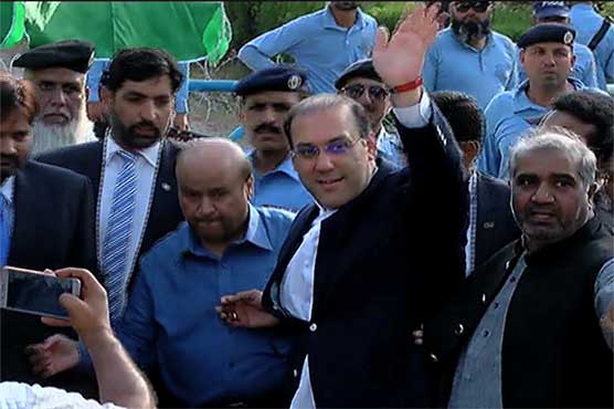 Hassan Nawaz appears before JIT for first time